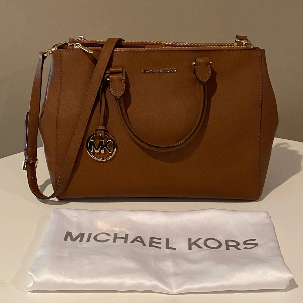 Michael Kors Saffiano Leather Handbag